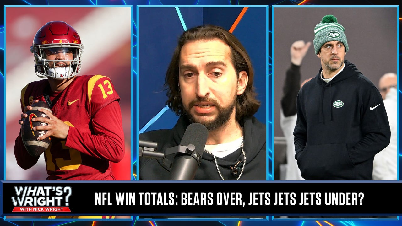 Gambling Goldilocks: Bears win over 9 wins, take Chargers 8.5 wins, don't buy Jets | What’s Wright?