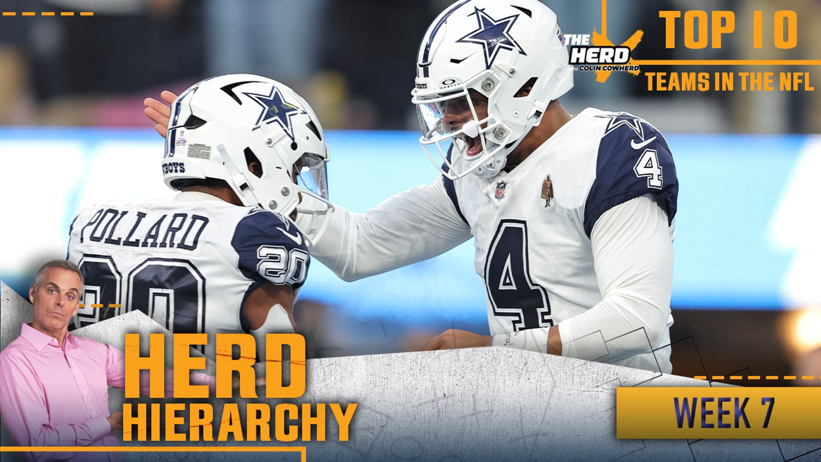 Herd Hierarchy: Cowboys return, Ravens bounce to Top 3 in Colin's Week 7 rankings | The Herd