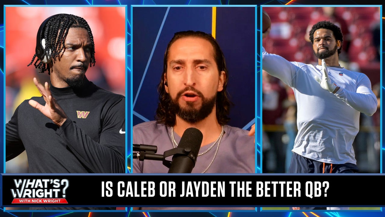 Nick wants Bears-Commanders bet back, Jayden Daniels not ranked over Caleb Williams | What's Wright?