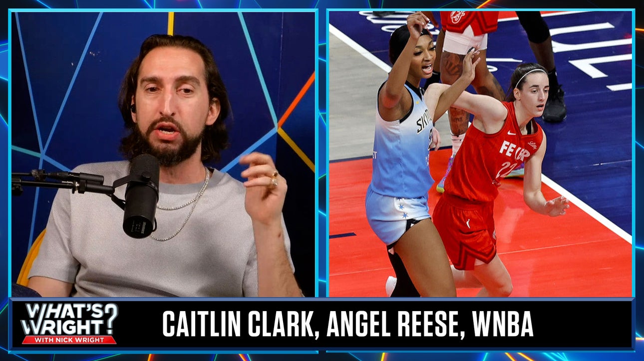 How the Caitlin Clark-Angel Reese rivalry has impacted today's WNBA coverage | What's Wright? 