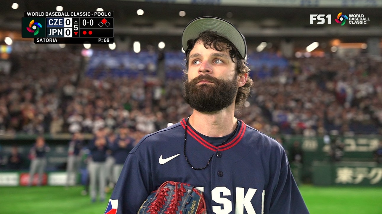 Czechia's Ondřej Satoria pitches 4⅔ shutout innings against Japan