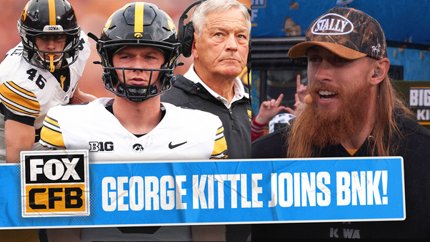 George Kittle Breaks Down Iowa vs Wisconsin and What Battle of the Heartland Rivalry Means for CFB