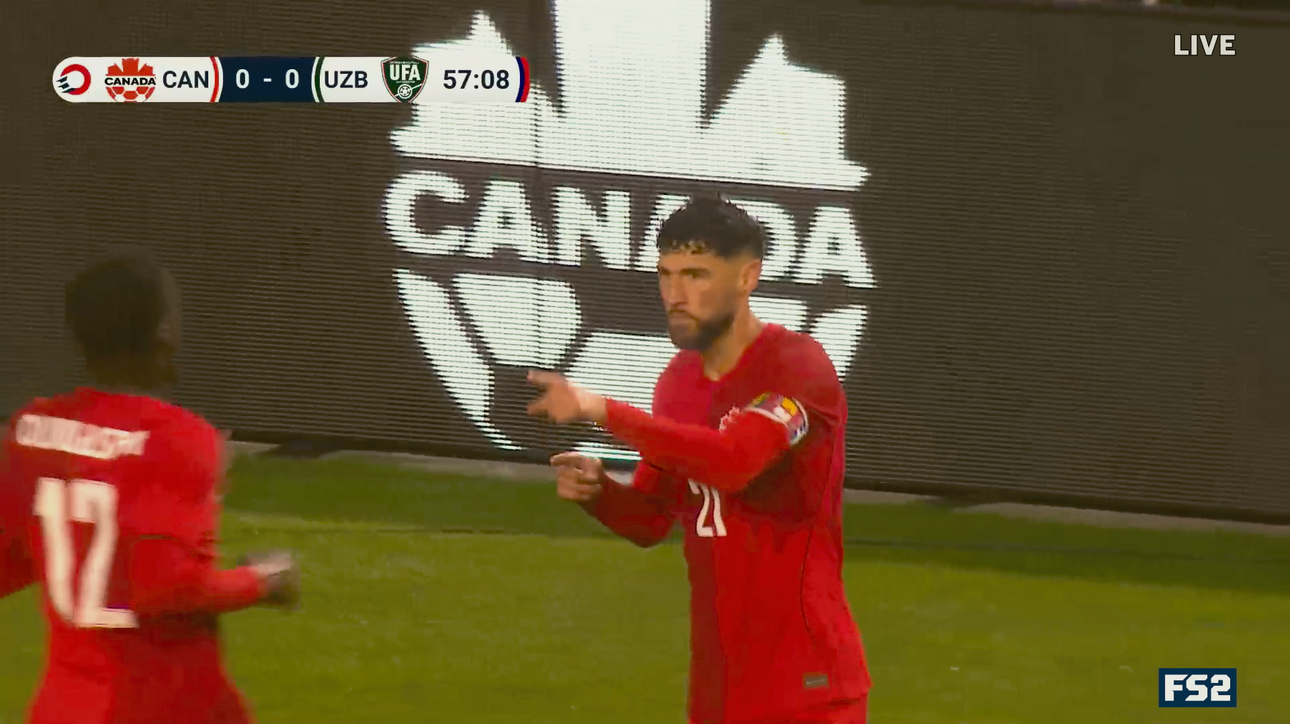 Canada's Jonathan Osorio scores goal against Uzbekistan