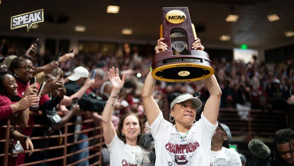 How impressive is Dawn Staley's undefeated NCAA Women's National Championship title run? | Speak