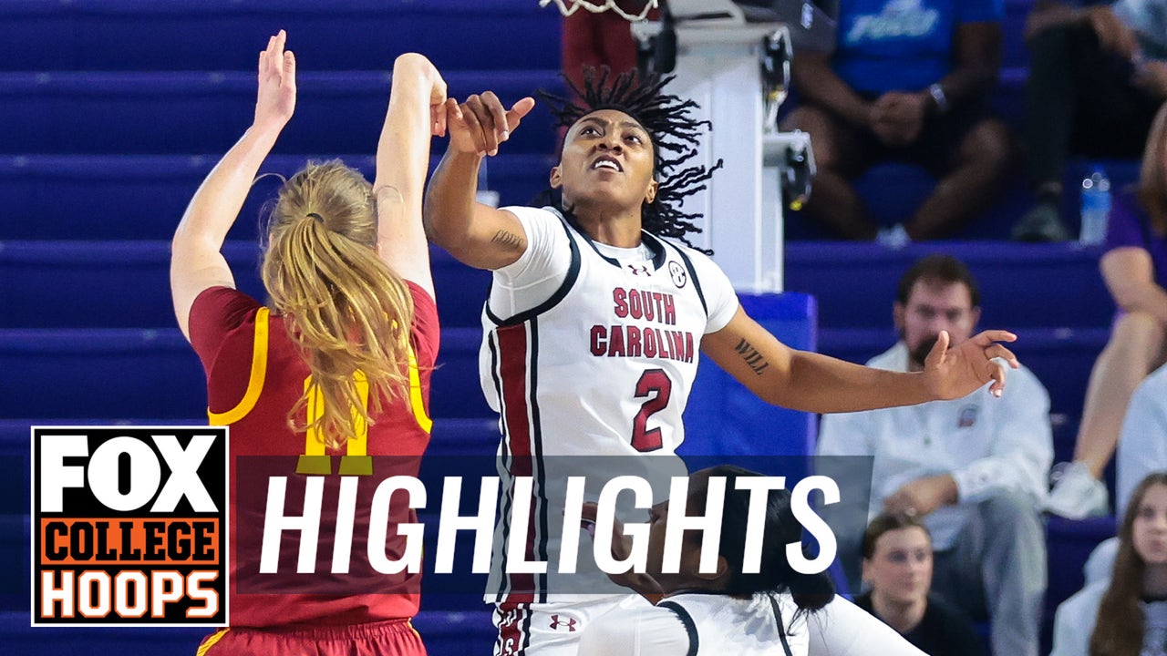 No. 4 South Carolina Gamecocks vs. No. 15 Iowa State Cyclones Highlights | FOX College Women's Hoops