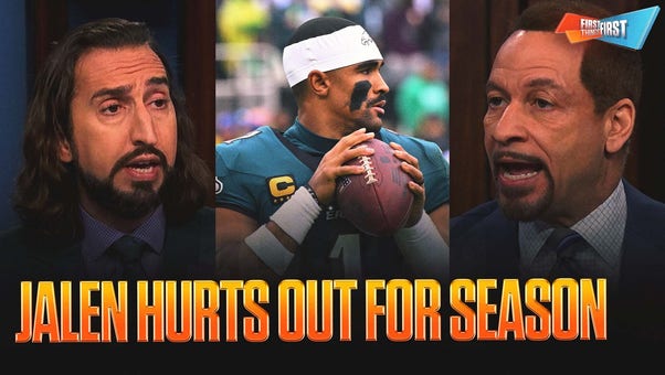 Brou 'not overly impressed' with Ravens after loss, Jalen Hurts out for season with blood clot | FTF