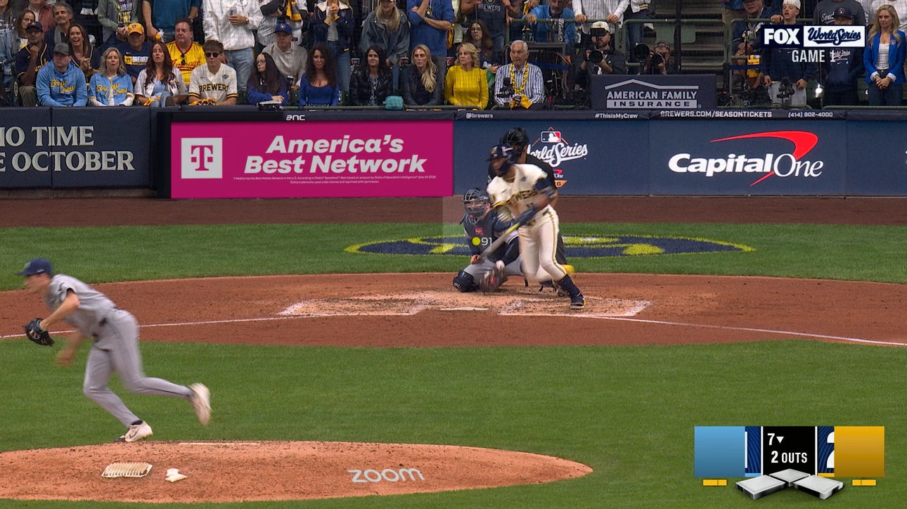 Jackson Chourio Rips Single to Extend Brewers' Lead Over Rays