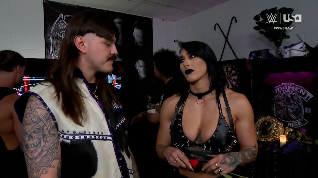 Rhea Ripley wants to know why Carlito is with Judgment Day, Dirty Dom gets the cold shoulder