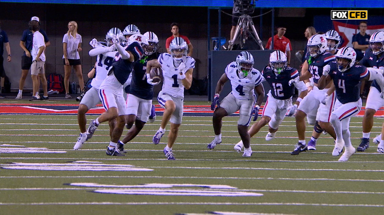 Jayce Brown rushes for 75-yard TD, shrinking Kansas State's deficit vs. Arizona