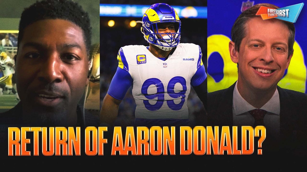 Aaron Donald ‘clearly coming back’ to Rams, Should the Bears be doing trick plays at practice? | FTF