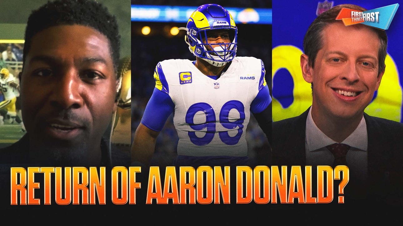 Aaron Donald ‘clearly coming back’ to Rams, Should the Bears be doing trick plays at practice? | FTF