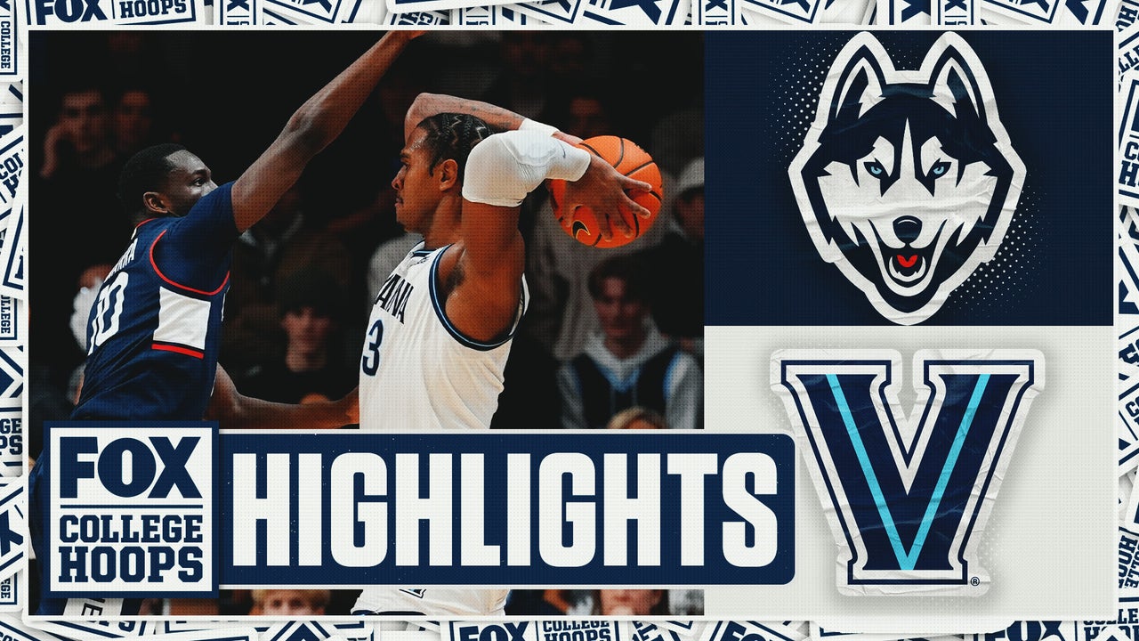 No. 9 UConn Huskies vs. Villanova Wildcats Highlights | FOX College Hoops