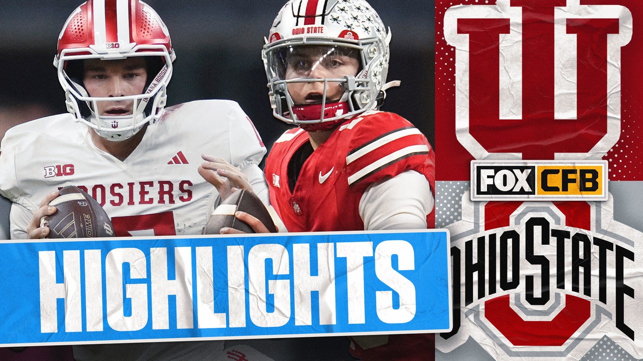 No. 2 Indiana Hoosiers vs. No. 1 Ohio State Buckeyes Big 10 Championship Highlights | Fox College Football