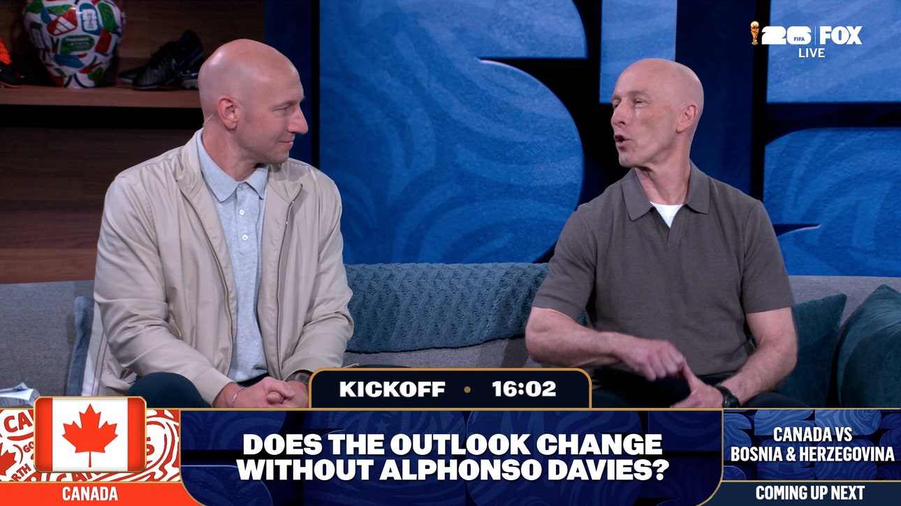 Bob Bradley, Brad Guzan and Kaylyn Kyle break down what Alphonso Davies' injury means for Canada | FIFA World Cup NOW