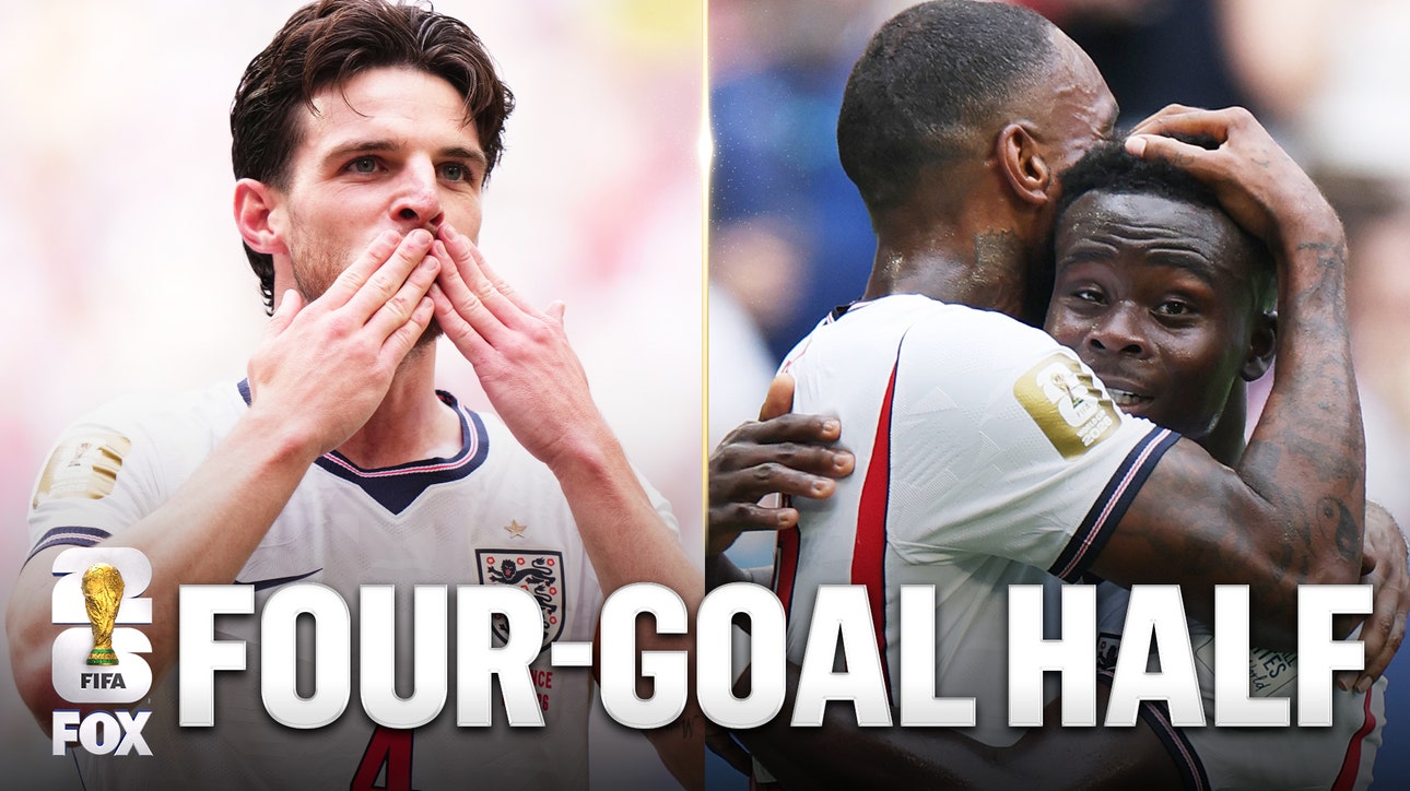 England Scores FOUR GOALS in First Half vs France 🏴 2026 FIFA World Cup™