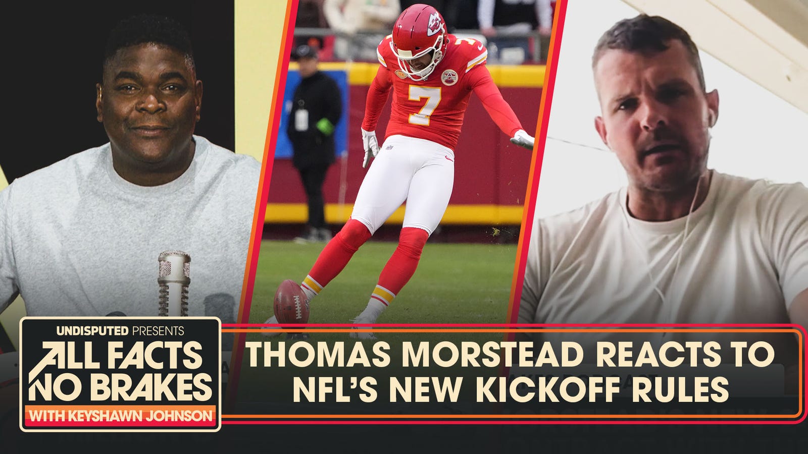 Veteran NFL punter Thomas Morstead reacts to new kickoff rules