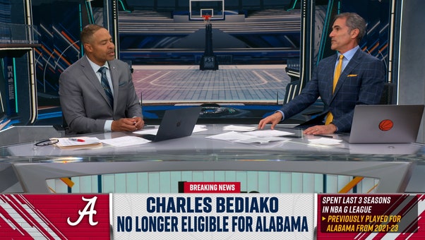 Alabama center Charles Bediako ruled ineligible after judge rejected his injunction | FOX College Hoops