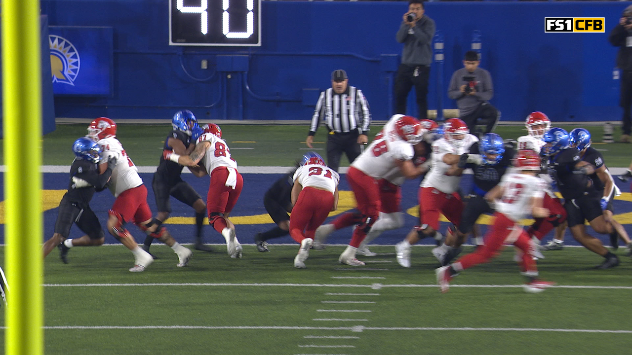 Fresno State’s Brandon Ramirez rushes for two-yard TD, extending lead over San Jose State