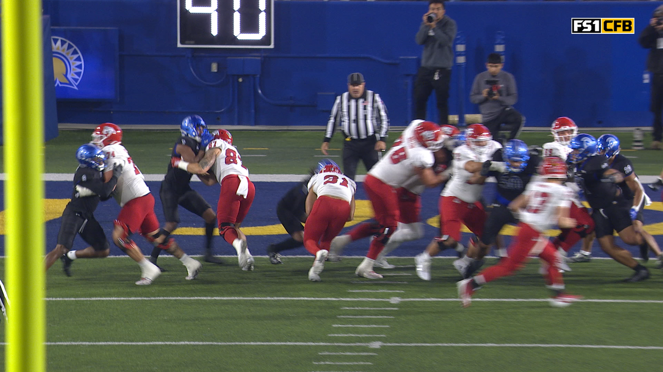 Fresno State’s Brandon Ramirez rushes for two-yard TD, extending lead over San Jose State