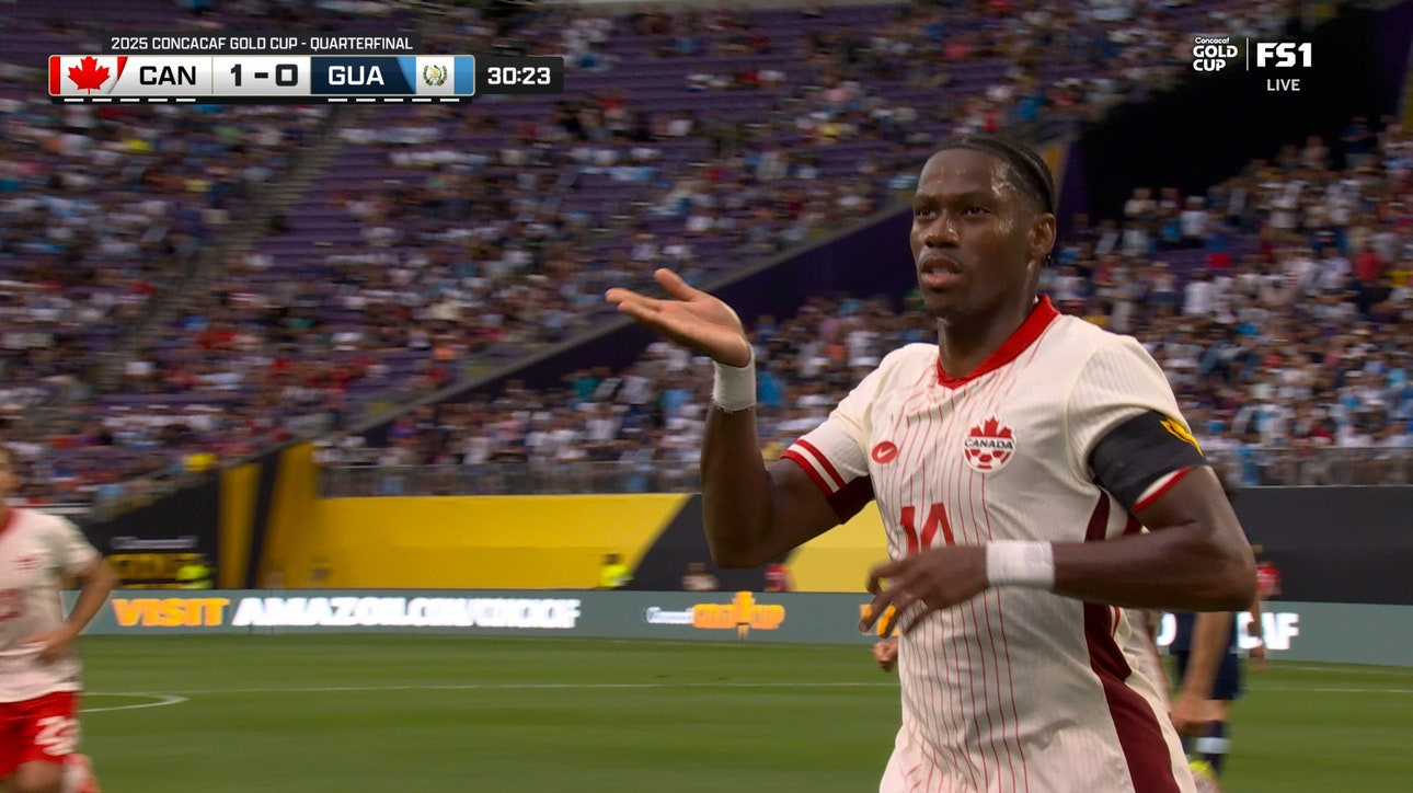 Jonathan David converts penalty kick, giving Canada 1-0 lead over Guatemala