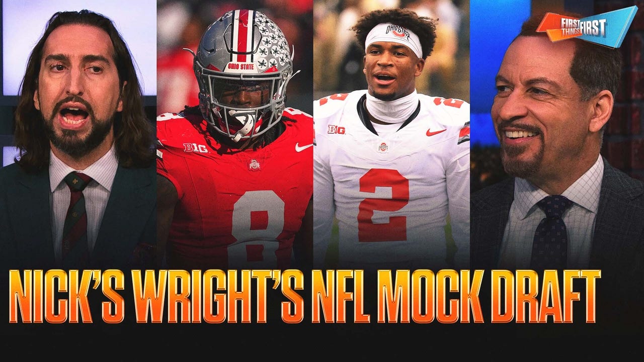 Nick Wright's Official Mock Draft: Arvell Reese to Jets, Chiefs take Rueben Bain Jr, Patriots select Cashius Howell, Avieon Terrell to Seahawks 