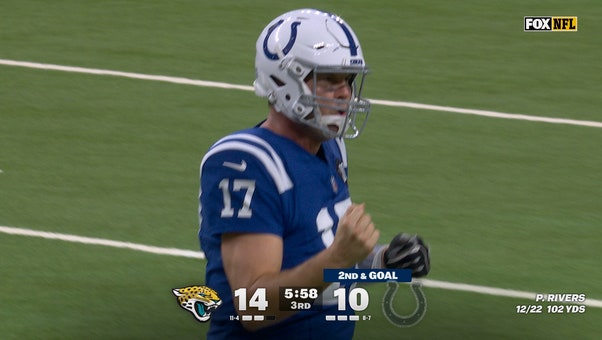 Colts' Philip Rivers throws 5-yard TD to Mo Alie-Cox to retake lead against Jaguars | NFL Highlights