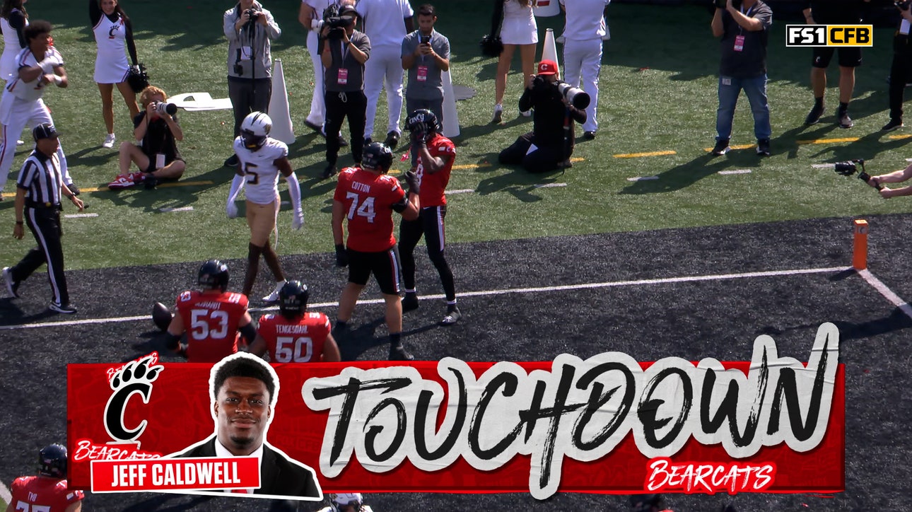 Brendan Sorsby finds Jeff Caldwell for nine-yard TD, extending Cincinnati's lead over UCF