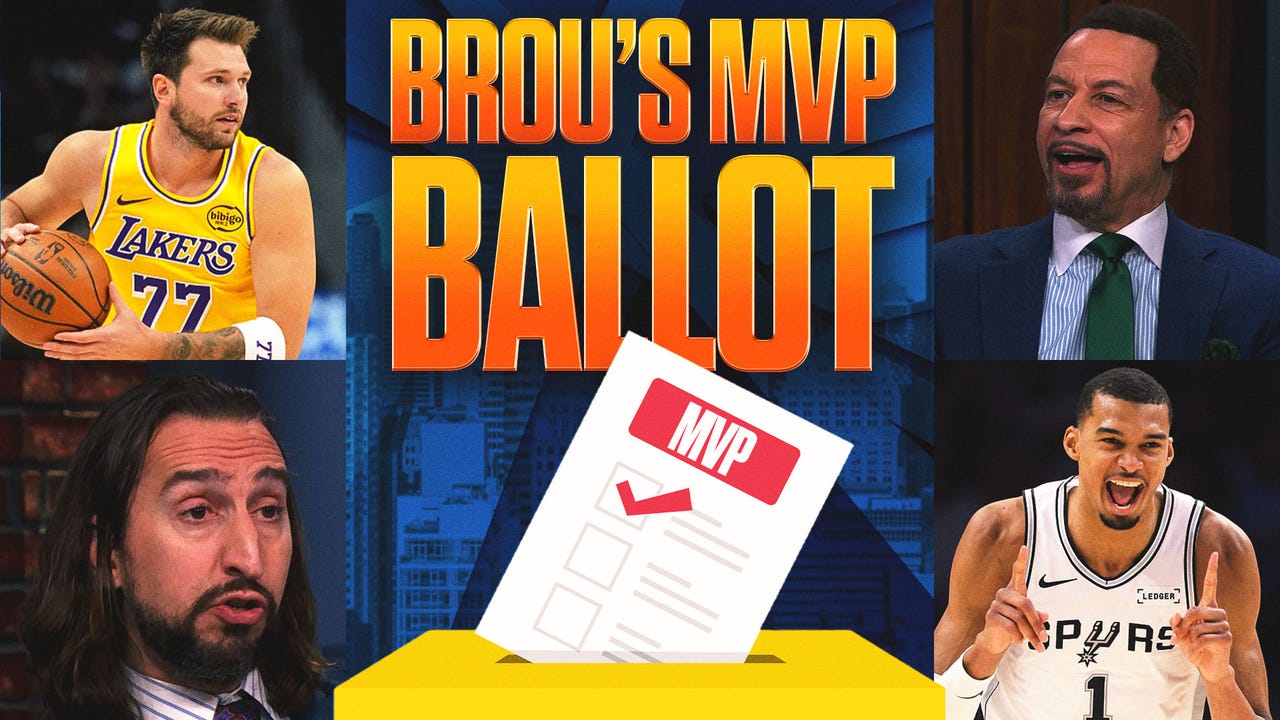 Luka Dončić, Victor Wembanyama and Shai Gilgeous-Alexander fight for a vote of Brou's MVP Ballot | First Things First