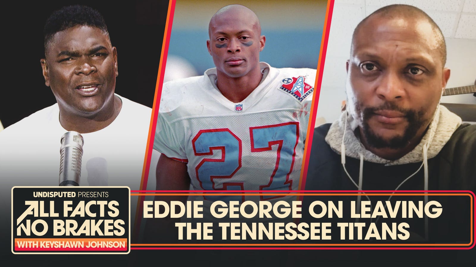 Eddie George opens up on leaving the Titans & joining the Cowboys