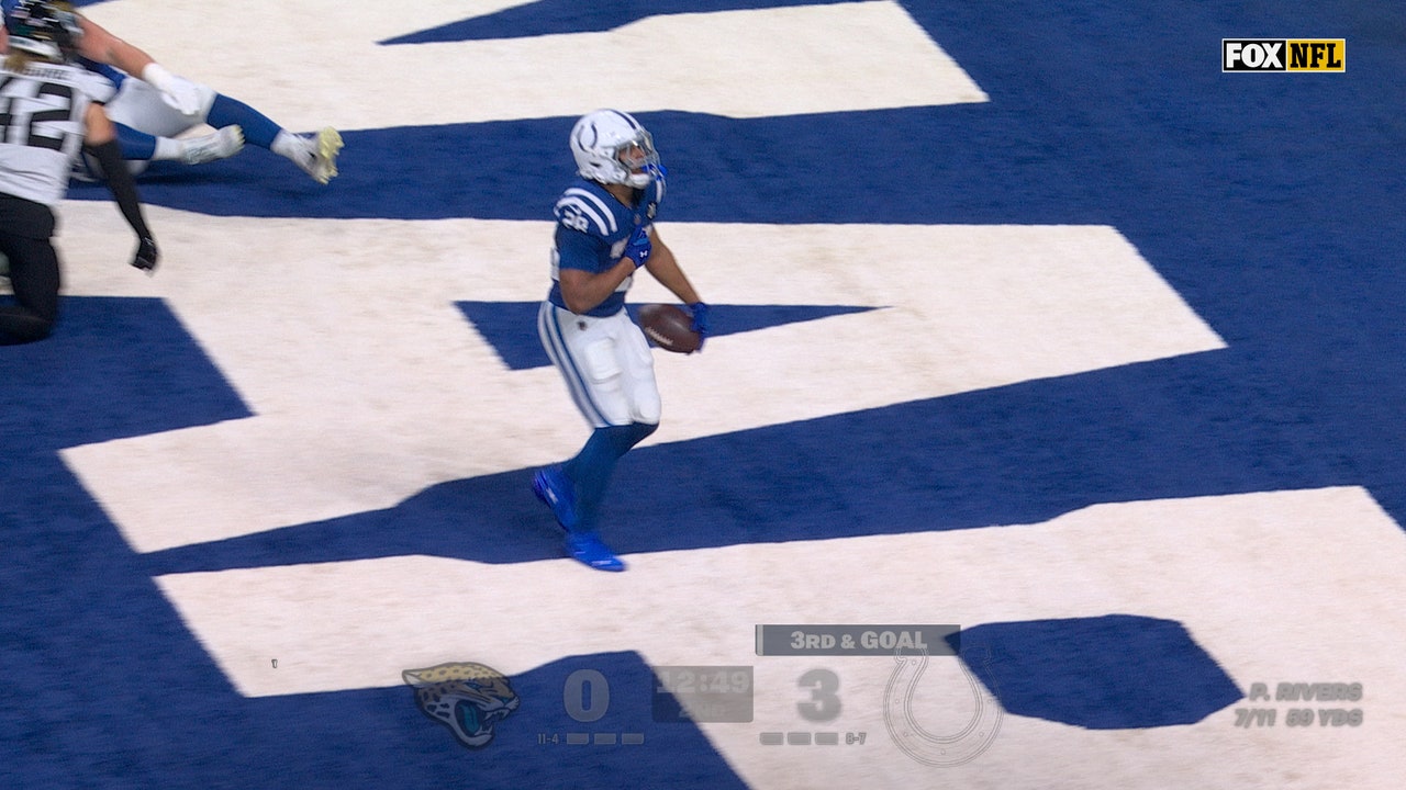 Colts' Jonathan Taylor rushes for 4-yard TD, extending lead over Jaguars | NFL Highlights