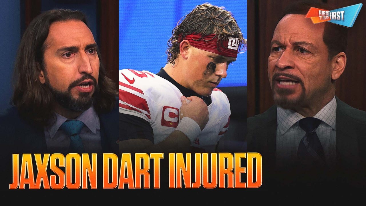 Jaxson Dart injury is ‘TERRIBLE’ for Giants, Rams ‘righted the ship’, Is Stafford back? | FTF