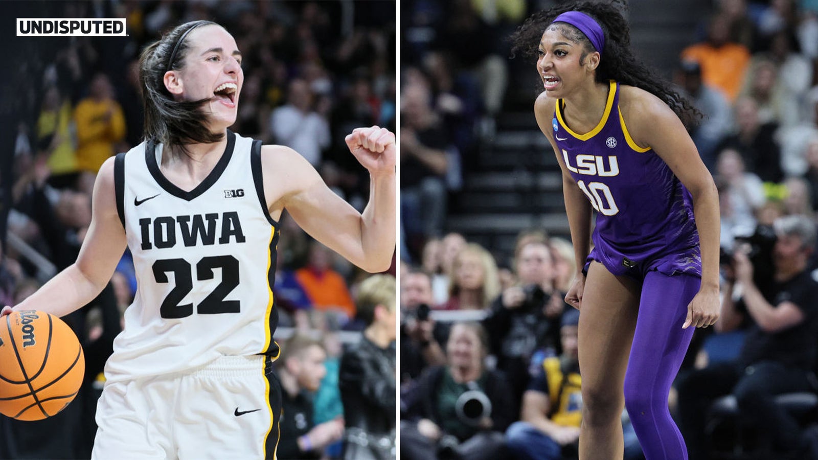 Iowa-LSU Elite Eight matchup draws record-breaking 12.3M viewers for women's CBB | Undisputed