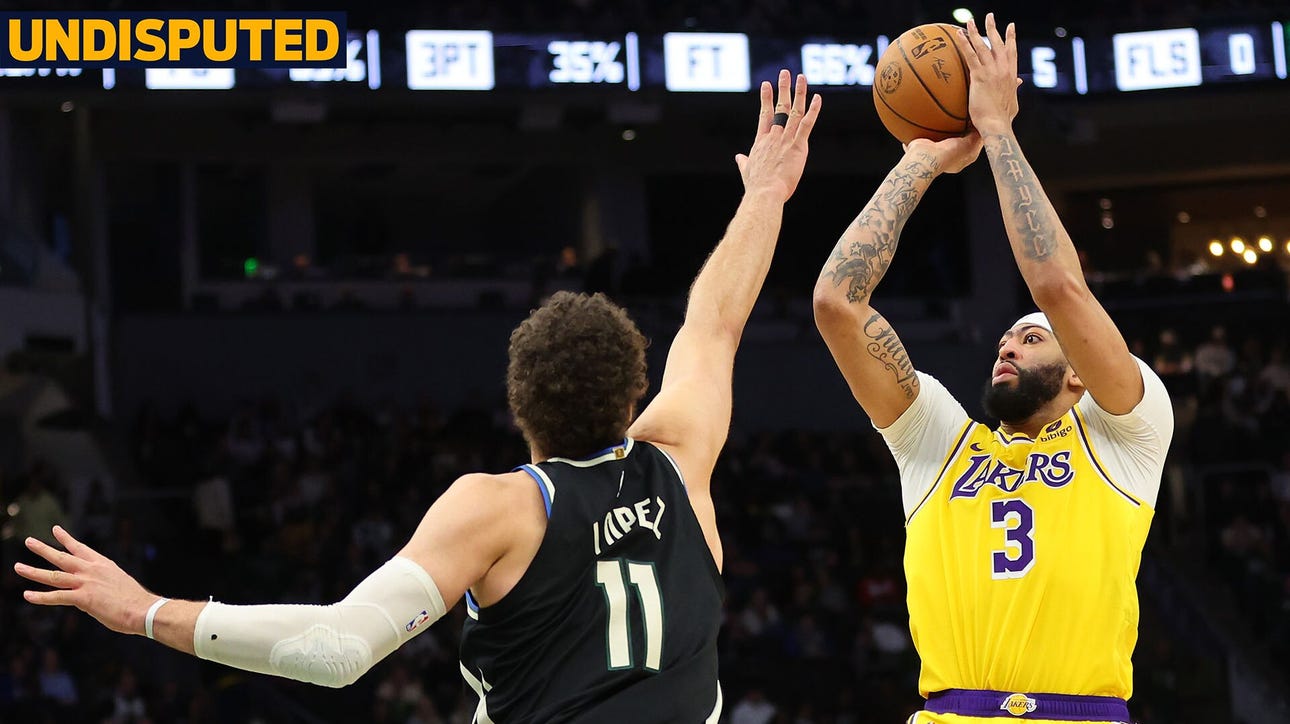 Lakers beat Bucks in double OT thriller w/o LeBron as AD outduels Giannis | Undisputed