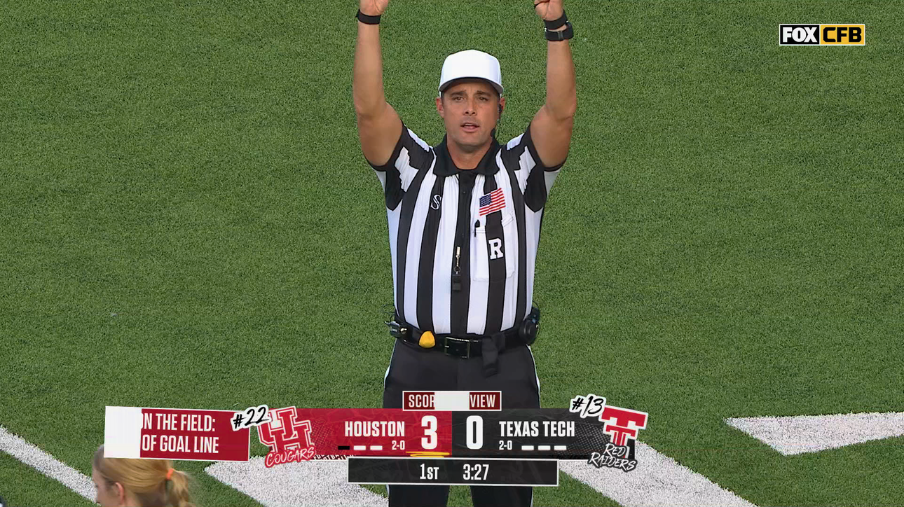 Houston's Conner Weigman throws 11-yard TD to Amare Thomas, taking lead vs Texas Tech