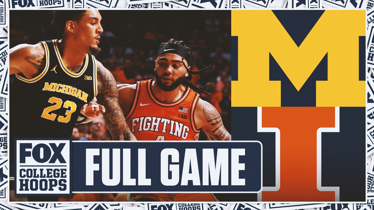 No. 3 Michigan Wolverines vs. No. 10 Illinois Fighting Illini Full Condensed Game 🏀 FOX College Hoops