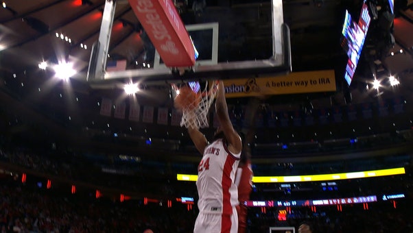 St. John's Oziyah Sellers sets up Zuby Ejiofor for strong throwdown against Alabama