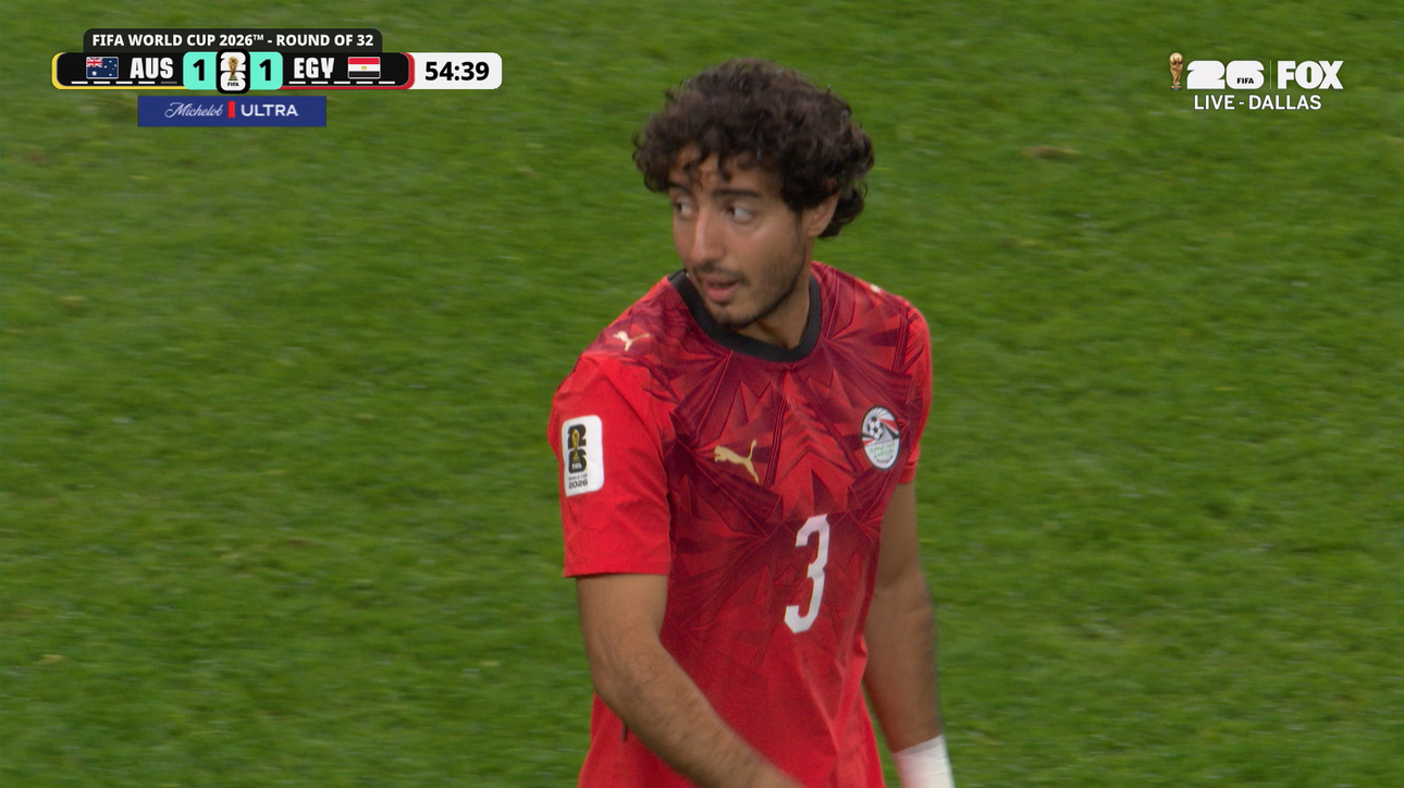 Australia equalizes through Egypt own goal | 2026 FIFA World Cup™