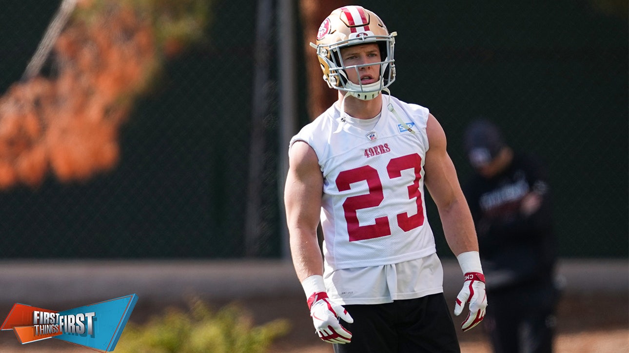 Kyle Shanahan says Christian McCaffrey is "as healthy as can be" — Can he carry the 49ers again? | First Things First