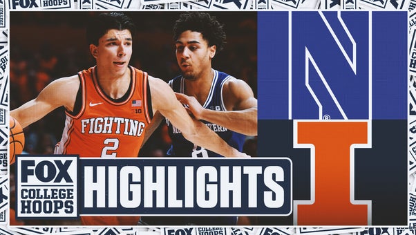 Northwestern Wildcats vs. No. 5 Illinois Fighting Illini Highlights 🏀 FOX College Hoops