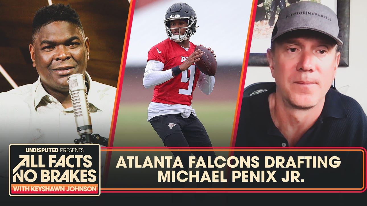Drew Bledsoe reacts to Falcons drafting Michael Penix Jr. | All Facts No Brakes