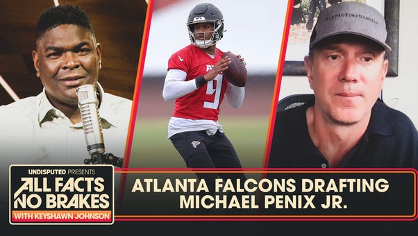 Drew Bledsoe reacts to Falcons drafting Michael Penix Jr. | All Facts No Brakes
