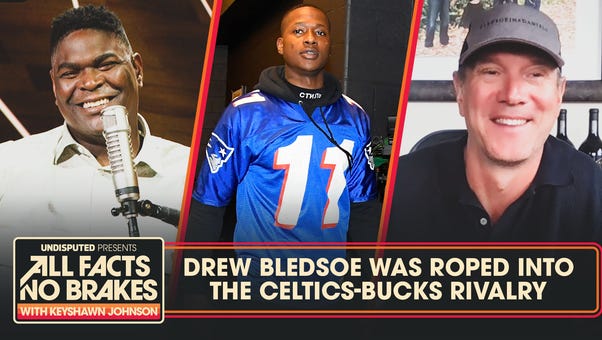 Terry Rozier & Eric Bledsoe's beef tied Drew Bledsoe to Celtics-Bucks rivalry | All Facts No Brakes
