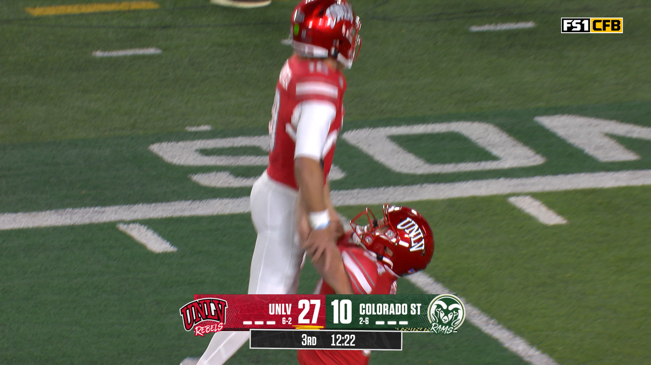 UNLV's Anthony Colandrea throws 68-yard TD to Troy Omeire, extending lead over Colorado State