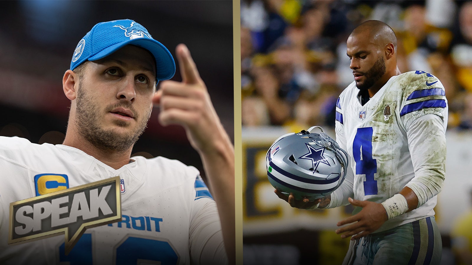 Who Would You Rather Have as Your QB: Jared Goff or Dak Prescott? | Speak