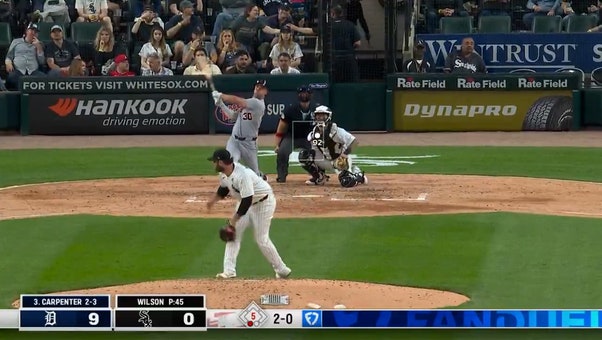 Tigers' Kerry Carpenter smacks his THIRD homer of the game vs. White Sox