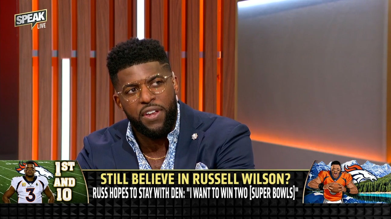 Russell Wilson open to taking vet minimum if released, are Steelers a good fit? | NFL | SPEAK