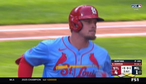 Nolan Gorman crushes three-run home run, extending Cardinals' lead over Brewers