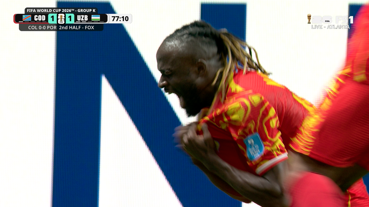 DR Congo’s Fiston Mayele scores clutch goal to take lead vs Uzbekistan | 2026 FIFA World Cup™