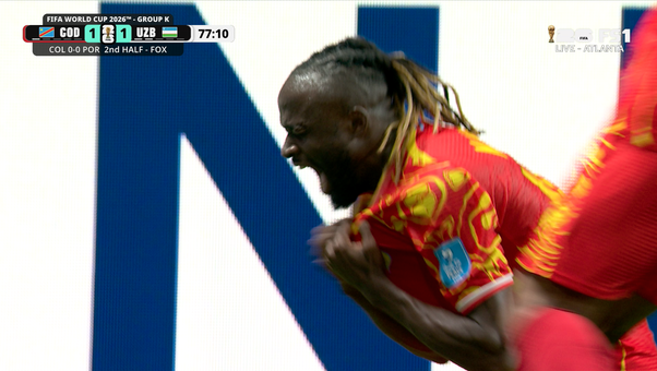 DR Congo’s Fiston Mayele scores clutch goal to take lead vs Uzbekistan | 2026 FIFA World Cup™