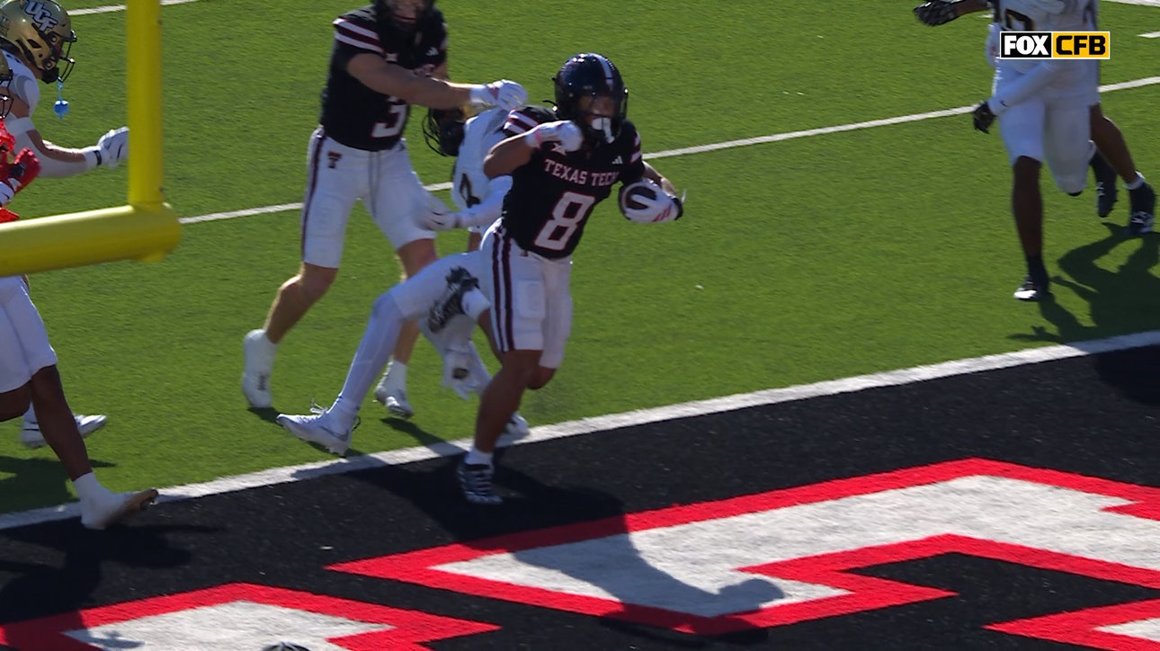 Cameron Dickey rushes for 12-yard TD, extending Texas Tech's lead over UCF